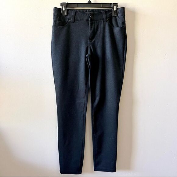 ANDREW MARC Stretch Fit Navy Blue Trousers Size 4 - Picture 1 of 5